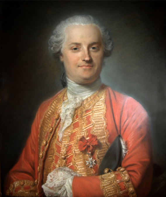 Marc-Ren de Montalembert - par Quentin de La Tour (XVIIIe sicle) -, Muse national du chteau de Versailles et des Trianons